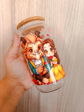 Vaso Bella y Bestia